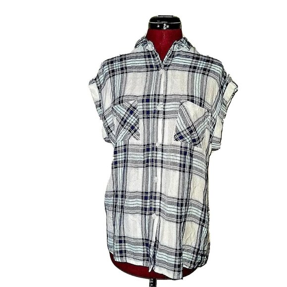 Rails Shirt Multicolor Womens Size Small Button Down Plaid Short Sleeve … - Picture 1 of 7
